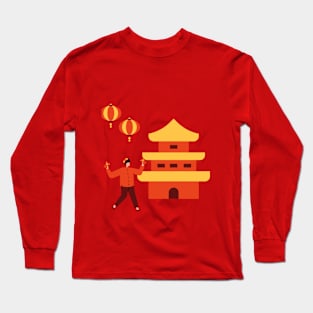 chinese new year Long Sleeve T-Shirt